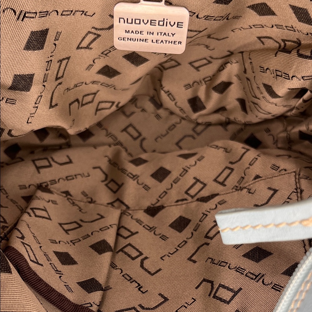 Nuovedive- Leather Shoulder Bag - Picture 4 of 4